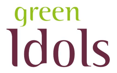 GREEN IDOLS- kompaktné,svetlo-zelený list