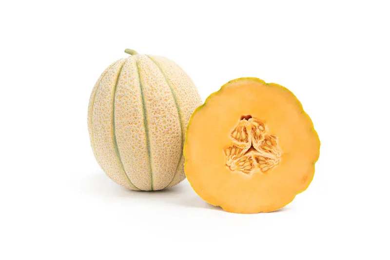 MELON CUKROVÝ s oranžovou dužinoukv. 9 cm -1ks